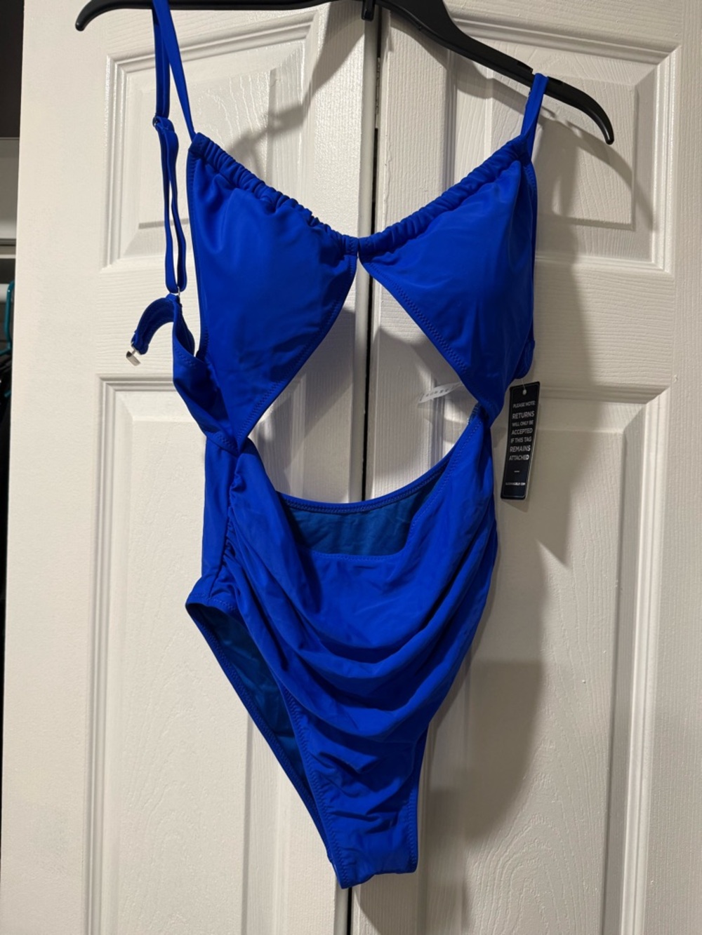 Blue One-Piece Swim Suit